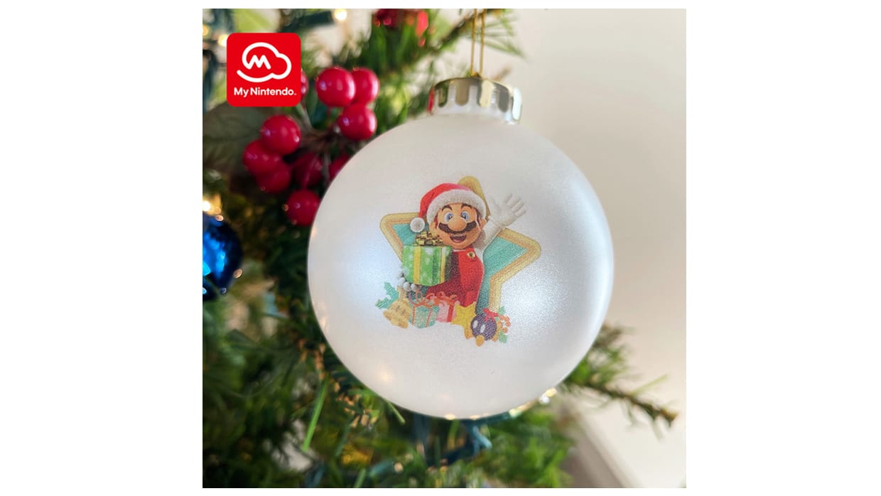 Nintendo switch sale christmas ornament